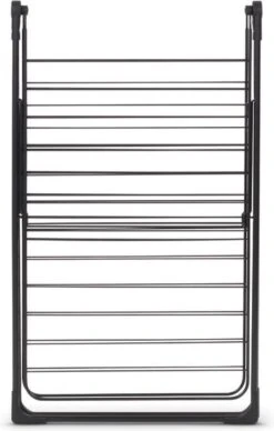 Brabantia Droogrek Inklapbaar T Model - Met Wasknijpertasje - 20 M - Matt Black -Brabantia 763x1200