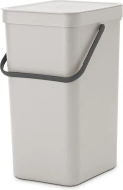 Brabantia Sort & Go Prullenbak - 16 L - Mid Grey -Brabantia 779x1200