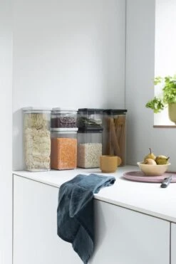 Brabantia Tasty+ Voorraadpot Stapelbaar - 2,5 L - Dark Grey -Brabantia 799x1200 106