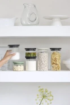 Brabantia Voorraadpotten - Stapelbaar - 0,3 0,6 & 1,1 L - Glas -Brabantia 799x1200 36