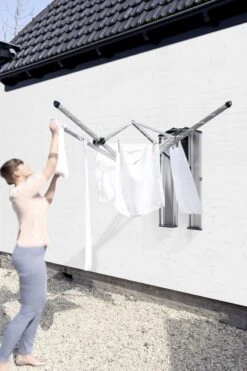 Brabantia WallFix Wanddroger - Met Opberg-/Beschermbox - 24 M - Metallic Grey -Brabantia 799x1200 65