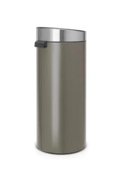 Brabantia Touch Bin Prullenbak - 30 L - Platinum / Matt Steel Fingerprint Proof Deksel -Brabantia 800x1200 10