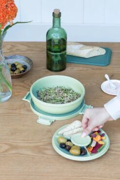Brabantia Make & Take Salade Lunchbox - 1,3 L - Kunststof - Jade Green -Brabantia 800x1200 20