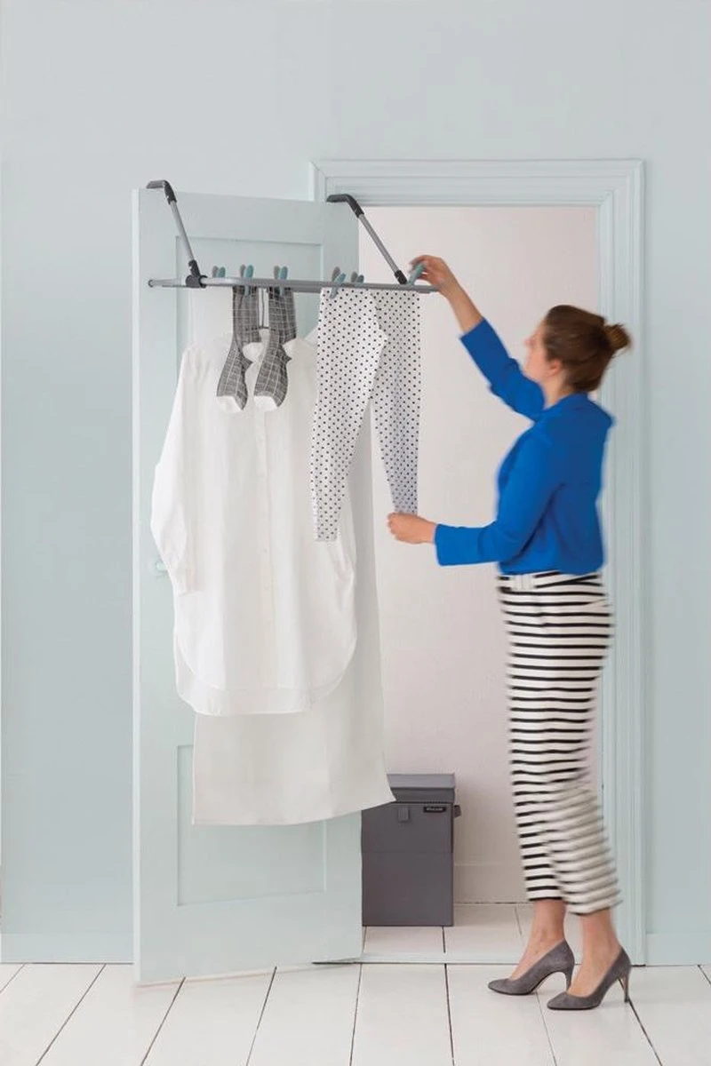 Brabantia Hangend Droogrek - 4.5 M - Metallic Grey 8 Brabantia Hangend Droogrek - 4.5 M - Metallic Grey - Afbeelding 6