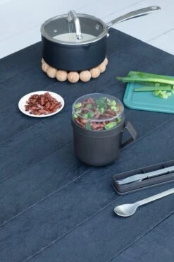 Brabantia Make & Take Soepbeker - 0,6 L - Kunststof - Dark Grey -Brabantia 800x1200 39