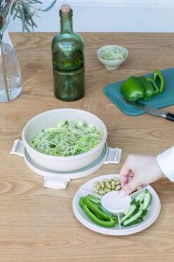 Brabantia Make & Take Salade Lunchbox - 1,3 L - Kunststof - Light Grey -Brabantia 800x1200 41