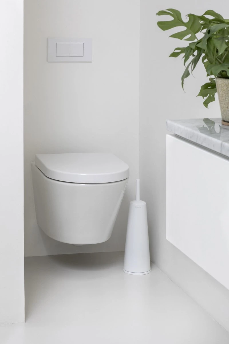Brabantia ReNew WC Borstel - Met Houder - White 4 Brabantia ReNew WC Borstel - Met Houder - White - Afbeelding 2