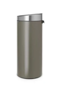 Brabantia Touch Bin Prullenbak - 30 L - Platinum / Matt Steel Fingerprint Proof Deksel -Brabantia 800x1200 9