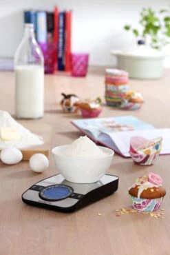 Brabantia Profile Keukenweegschaal - Rechthoekig - Met Kookwekker - RVS -Brabantia 801x1200 1