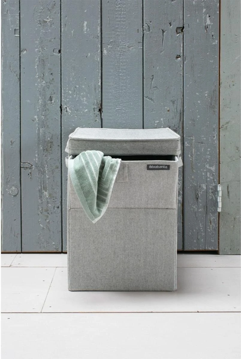 Brabantia Wasmand Met Deksel - Stapelbaar - 35 L - Grey 13 Brabantia Wasmand Met Deksel - Stapelbaar - 35 L - Grey - Afbeelding 11