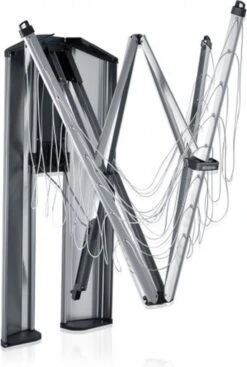 Brabantia WallFix Wanddroger - Met Opberg-/Beschermbox - 24 M - Metallic Grey -Brabantia 807x1200