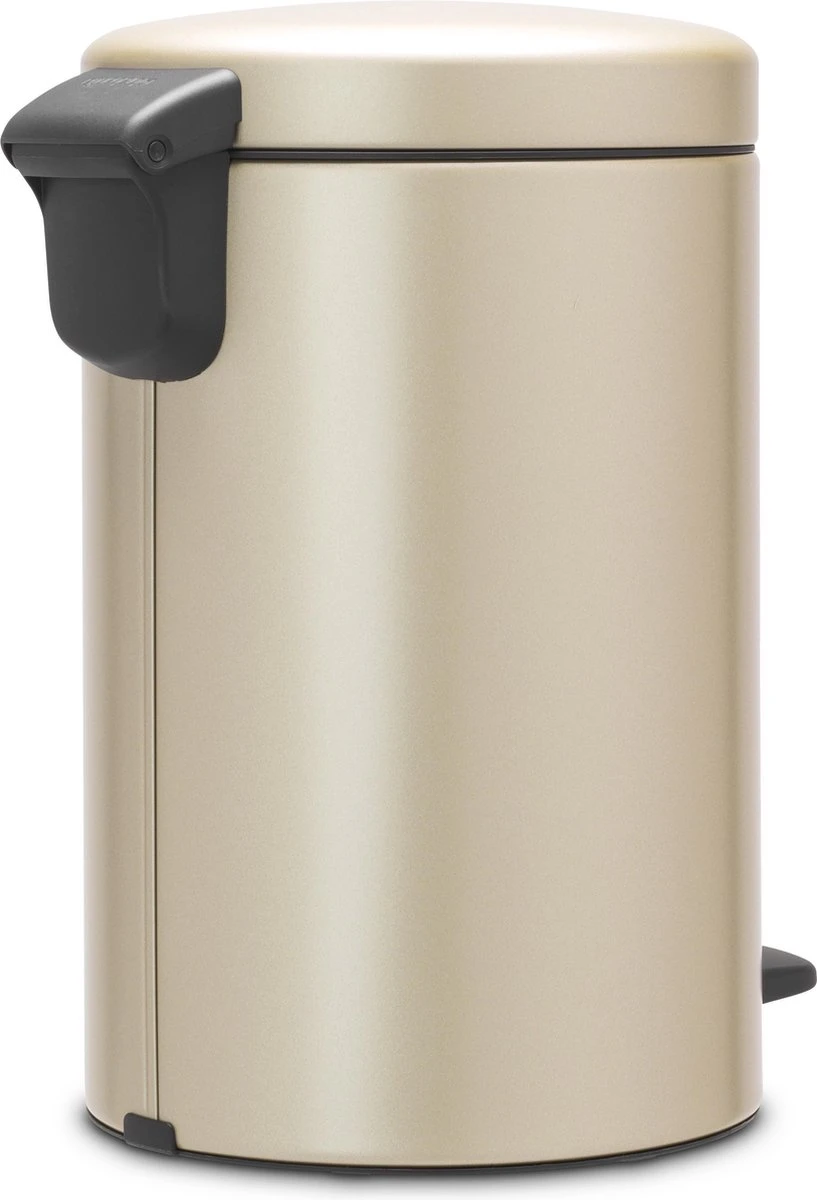 Brabantia NewIcon Prullenbak - 12 L - Metallic Gold 14 Brabantia NewIcon Prullenbak - 12 L - Metallic Gold - Afbeelding 12