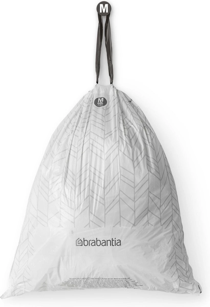 Brabantia PerfectFit Vuilniszakken - 60 L - Code M - 6 Rollen X 20 Stuks 7 Brabantia PerfectFit Vuilniszakken - 60 L - Code M - 6 Rollen X 20 Stuks - Afbeelding 5