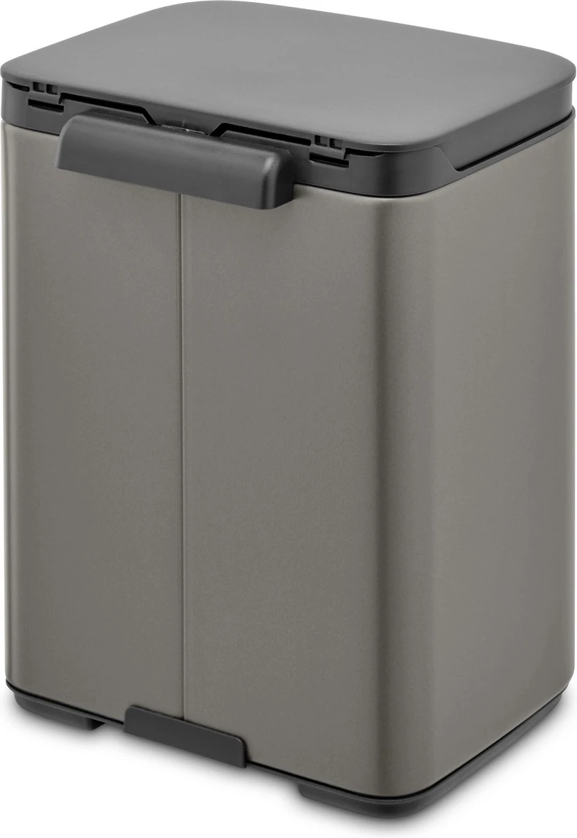 Brabantia Bo Prullenbak - 4 L - Platinum 16 Brabantia Bo Prullenbak - 4 L - Platinum - Afbeelding 14
