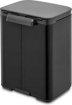 Brabantia Bo Prullenbak - 4 L - Matt Black -Brabantia 827x1200