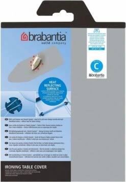 Brabantia Strijkplankhoes C - 124 X 45 Cm - Metallic - Alleen Toplaag -Brabantia 828x1200