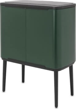 Brabantia Afvalemmer Bo Touch Bin Pine Green, 11 + 23 L -Brabantia 834x1200