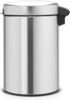 Brabantia NewIcon Wandprullenbak - 3 L - Matt Steel -Brabantia 841x1200 1