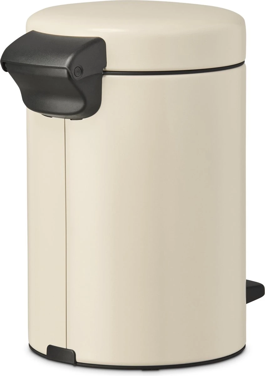 Brabantia NewIcon Prullenbak - 3 L - Soft Beige 10 Brabantia NewIcon Prullenbak - 3 L - Soft Beige - Afbeelding 8