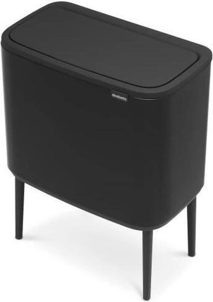 Brabantia Touch Bin Bo 36 Liter - Matt Black - 4 Brabantia Touch Bin Bo 36 Liter - Matt Black - - Afbeelding 2