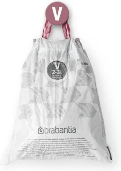 Brabantia PerfectFit Vuilniszakken - 2 - 3 L - Code V - 10 Rollen X 20 Stuks -Brabantia 849x1200 3