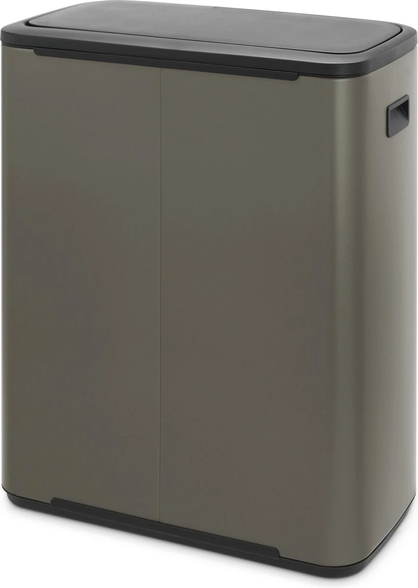 Brabantia Bo Touch Bin Prullenbak - 2 X 30 L - Platinum 17 Brabantia Bo Touch Bin Prullenbak - 2 X 30 L - Platinum - Afbeelding 15