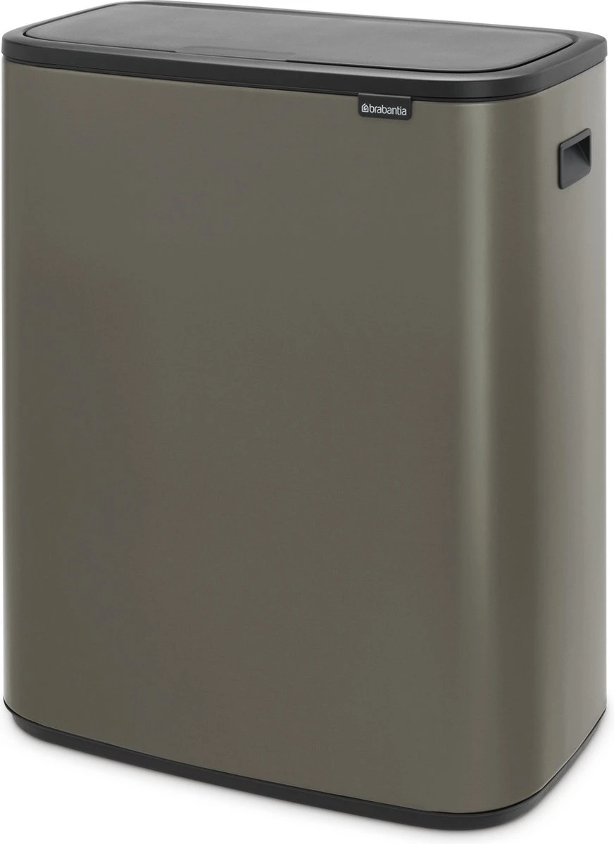 Brabantia Bo Touch Bin Prullenbak - 2 X 30 L - Platinum 11 Brabantia Bo Touch Bin Prullenbak - 2 X 30 L - Platinum - Afbeelding 9