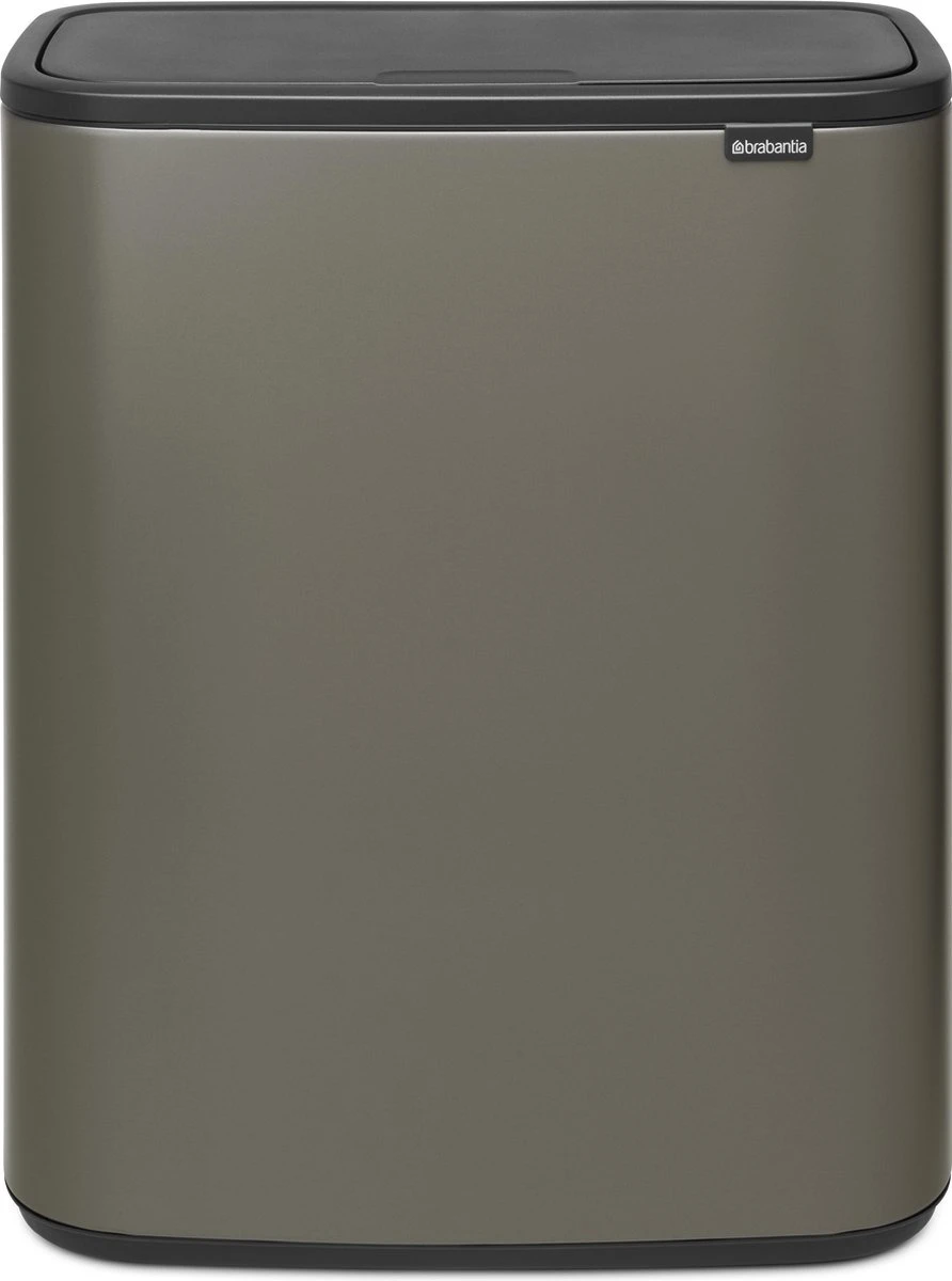 Brabantia Bo Touch Bin Prullenbak - 2 X 30 L - Platinum 3 Brabantia Bo Touch Bin Prullenbak - 2 X 30 L - Platinum