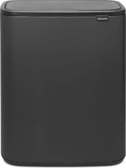 Brabantia Bo Touch Bin Prullenbak - 60 L - Mineral Infinite Grey