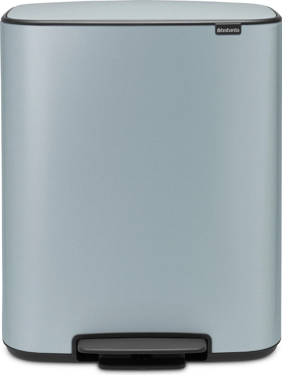 Brabantia Bo Prullenbak - 2 X 30 L - Metallic Mint 3 Brabantia Bo Prullenbak - 2 X 30 L - Metallic Mint