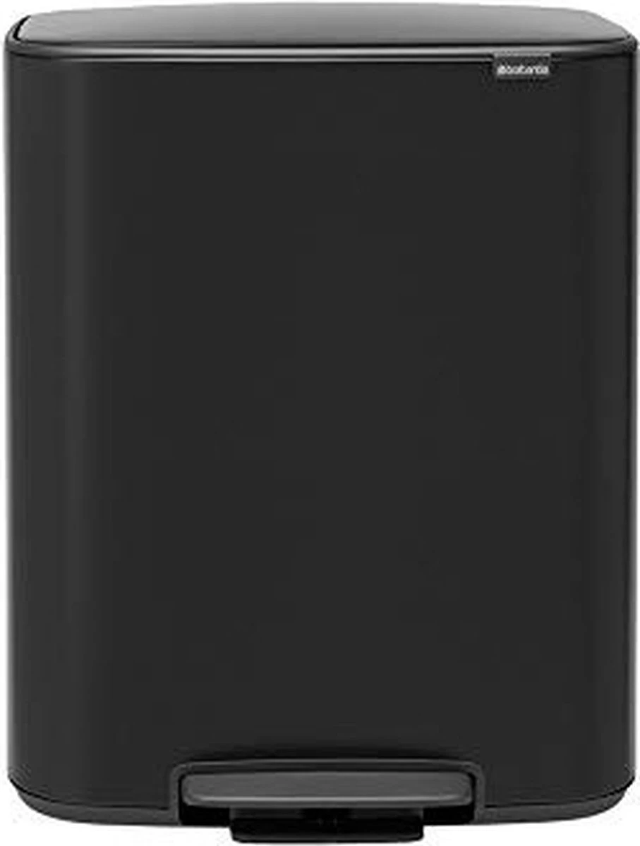 Brabantia Bo Prullenbak - 60 L - Matt Black 15 Brabantia Bo Prullenbak - 60 L - Matt Black - Afbeelding 13