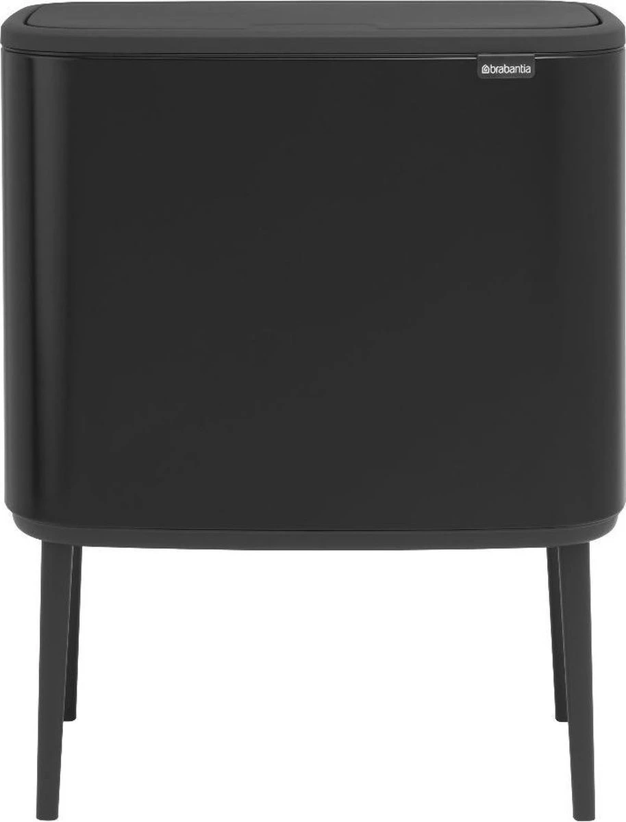 Brabantia Bo Touch Bin 11+23 Liter - Mat Zwart - 3 Brabantia Bo Touch Bin 11+23 Liter - Mat Zwart -