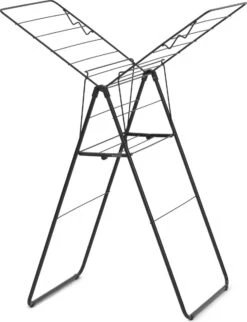 Brabantia HangOn Droogrek Inklapbaar - 15 Meter - Matt Black -Brabantia 921x1200 1