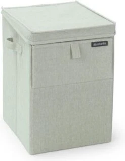 Brabantia Wasmand Met Deksel - Stapelbaar - 35 L - Green