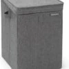 Brabantia Wasmand Met Deksel - Stapelbaar - 35 L - Pepper Black -Brabantia 935x1200 2