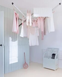 Brabantia WallFix Wanddroger - Met Beschermhoes - 24 M - Metallic Grey -Brabantia 976x1200