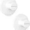 Brabantia ReNew Handdoekhaakjes - 2 Stuks - White -Brabantia 982x1200 3